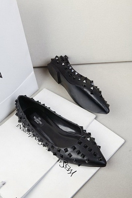 Valentino Shallow mouth flat shoes Women--079